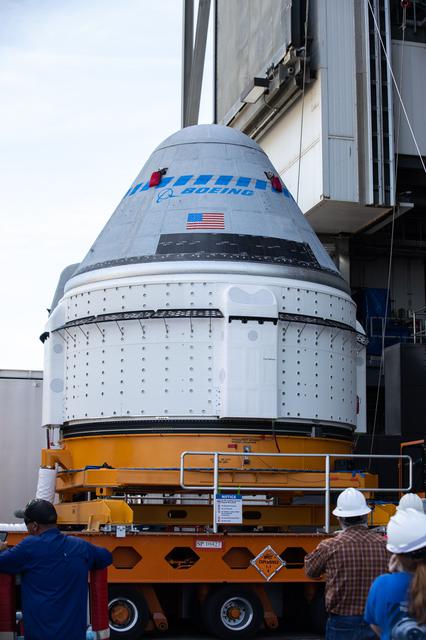 NASA image: Boeing CST-100 Starliner for OFT-2 Arrives at SLC-41