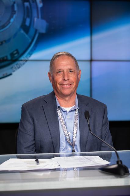 NASA image: Boeing OFT-2 Prelaunch News Conference