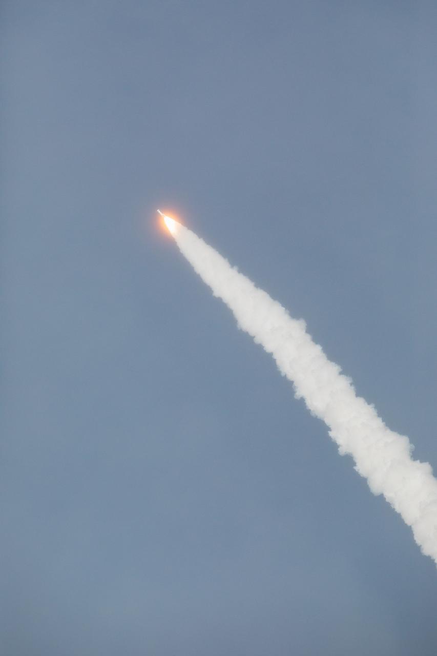 A United Launch Alliance Atlas V rocket lifts off over Space Launch Complex-41 at Cape Canaveral Space Force Station in Florida for NASA Boeing’s uncrewed Orbital Flight Test-2 (OFT-2). Launch for OFT-2 occurred at 6:54 p.m. EDT. Expected to arrive at the space station for docking about 24 hours later, the Starliner will carry more than 500 pounds of NASA cargo and crew supplies to the orbiting laboratory and return to Earth with more than 500 pounds of cargo. The flight test is designed to test the system’s end-to-end capabilities for NASA’s Commercial Crew Program providing valuable data towards NASA certifying Boeing’s crew transportation system for regular crewed flights to and from the International Space Station.
