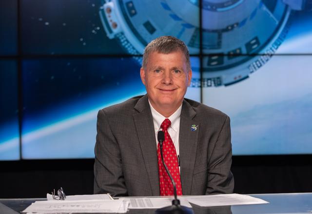 NASA image: Boeing OFT-2 Post Launch News Conference