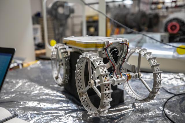NASA image: Astrobotic's CubeRover