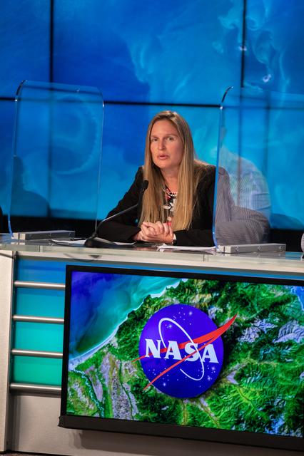 NASA image: NASA/SpaceX CRS-25 Climate Conversation Briefing