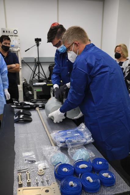 NASA image: Artemis I MARES Payload Assembly and Demonstration