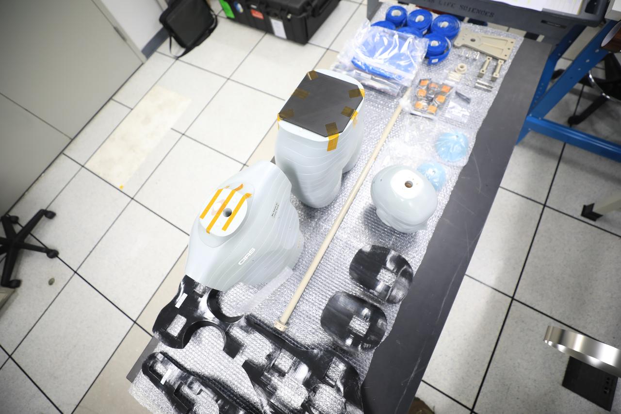 In preparation for the Artemis I flight test, teams at NASA’s Kennedy Space Center in Florida prepare two manikins, called phantoms, as part of the Matroshka AstroRad Radiation Experiment (MARE) investigation on Aug. 4, 2022. The two female phantoms – Helga and Zohar – will fly aboard the Orion crew module during Artemis I. Each will be equipped with radiation detectors, with Zohar also wearing a radiation protection vest, to determine the radiation risk on its way to the Moon. The MARE experiment is part of an agreement between NASA, the Israel Space Agency, and the German Aerospace Center. Artemis I will provide a foundation for human deep space exploration and demonstrate NASA’s capability to extend human presence to the Moon and beyond. The primary goal of Artemis I is to thoroughly test the Space Launch System rocket and Orion spacecraft’s integrated systems before crewed missions. Under Artemis, NASA aims to land the first woman and first person of color on the Moon and establish sustainable lunar exploration.