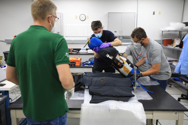 NASA image: Artemis I MARES Payload Preparations and Assembly