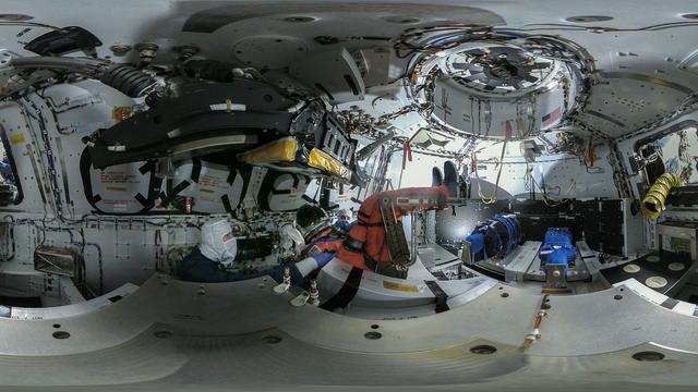 NASA image: Artemis I Crew Module and Crew Access Arm Payloads