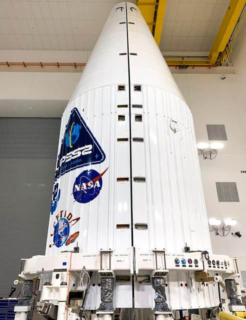 NASA image: JPSS-2 Atlas V Fairing Fit Check