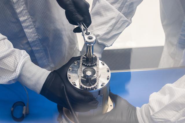 NASA image: LOFTID Spacecraft EDR Install