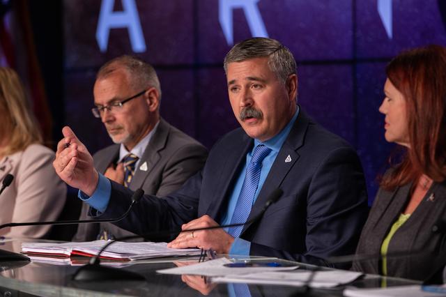 NASA image: Artemis I Post-Flight Readiness Review News Conference