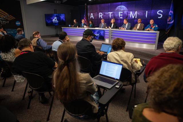 NASA image: Artemis I Moon to Mars Briefing