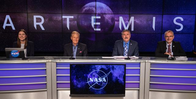 NASA image: Media Update on Status of Artemis I