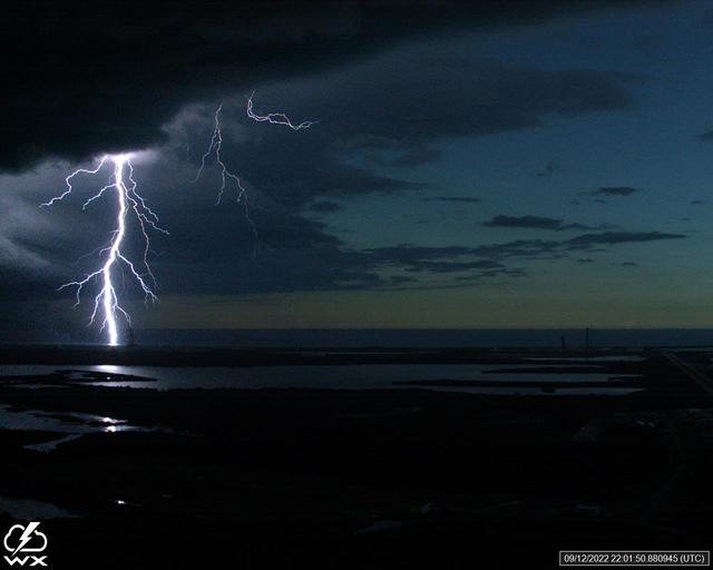 NASA image: Lightning Strikes at Pad 39B