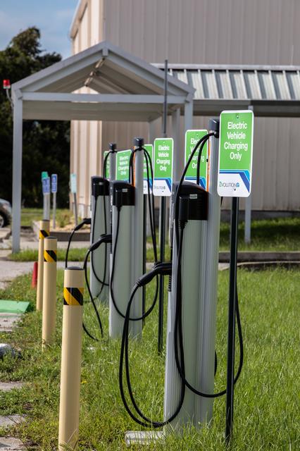 NASA image: New Electric Vehicle Charging Stations