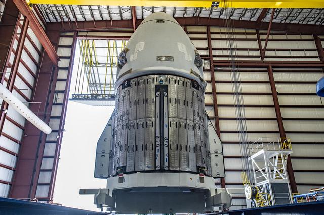 SpaceX Crew-5 Dragon Arrival