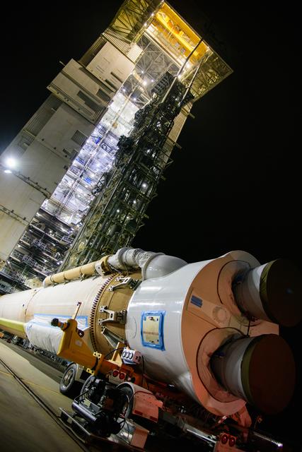 NASA image: JPSS-2 Atlas V Launch Vehicle on Stand