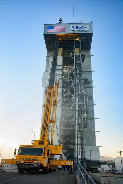 JPSS-2 Atlas V Launch Vehicle on Stand
