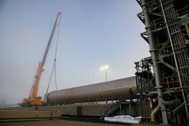 NASA image: JPSS-2 Atlas V Launch Vehicle on Stand