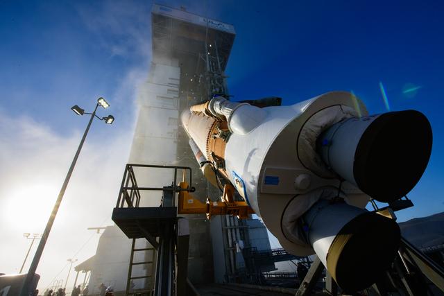 NASA image: JPSS-2 Atlas V Launch Vehicle on Stand