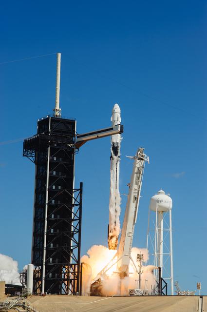 NASA image: SpaceX Crew-5 Liftoff, Remote Cam #5
