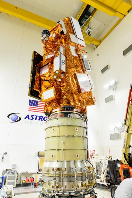 NASA image: JPSS-2 Fairing Encapsulation