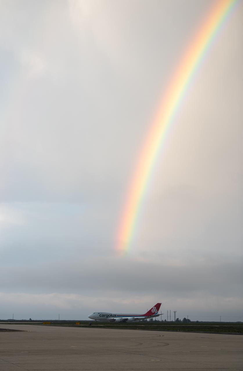 The ground service equipment for the Surface Water and Ocean Topography (SWOT) satellite arrives at Vandenberg Space Force Base in California on Oct. 13, 2022. SWOT is the first mission that will observe nearly all water on Earth’s surface, measuring the height of water in the planet’s lakes, rivers, reservoirs, and the ocean. The satellite is set to launch aboard a SpaceX Falcon 9 rocket in December from Vandenberg’s Space Launch Center-4 East. NASA’s Launch Services Program, based at the agency’s Kennedy Space Center in Florida, is managing the launch service.