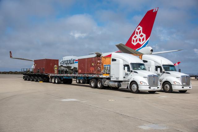 NASA image: SpaceX SWOT GSE Arrival 