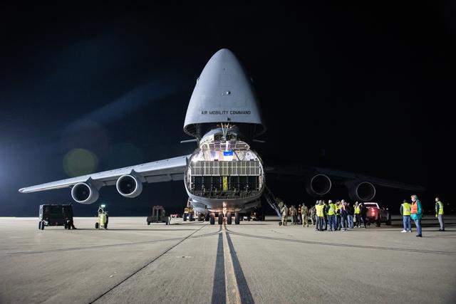 NASA image: SWOT Spacecraft Arrival 