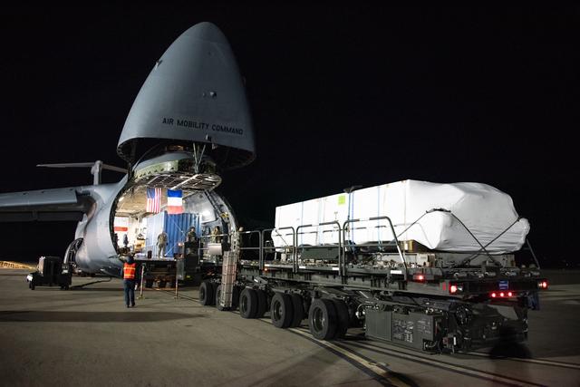 NASA image: SWOT Spacecraft Arrival 