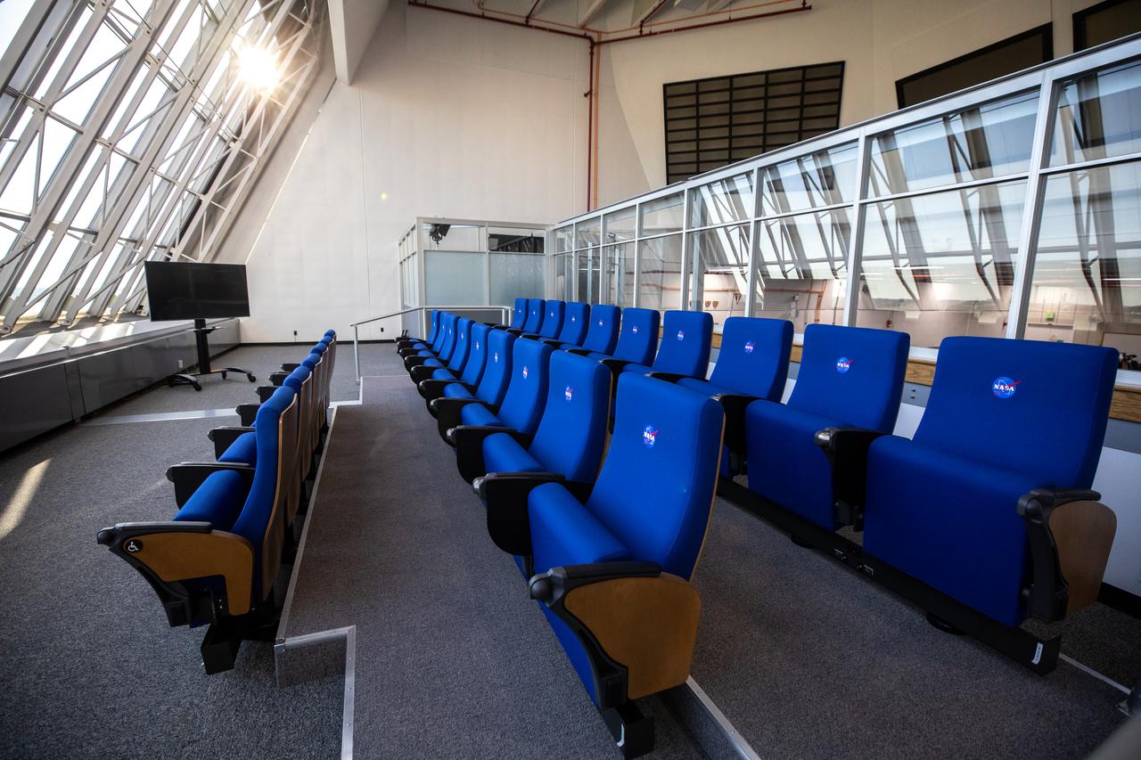 Artemis teams conduct a launch simulation for the Artemis I mission inside the Rocco A. Petrone Launch Control Center at NASA’s Kennedy Space Center in Florida on Oct. 27, 2022. Artemis I will be the first integrated test of NASA’s Space Launch System (SLS) rocket and Orion spacecraft. The primary goal of Artemis I is to thoroughly test the integrated systems before crewed missions by launching Orion atop the SLS rocket, operating the spacecraft in a deep space environment, testing Orion’s heat shield, and recovering the crew module after reentry, descent, and splashdown. During the flight, Orion will launch atop the most powerful rocket in the world and fly farther than any human-rated spacecraft has ever flown, paving the way for human deep space exploration and demonstrating our commitment and capability to extend human presence to the Moon and beyond. 