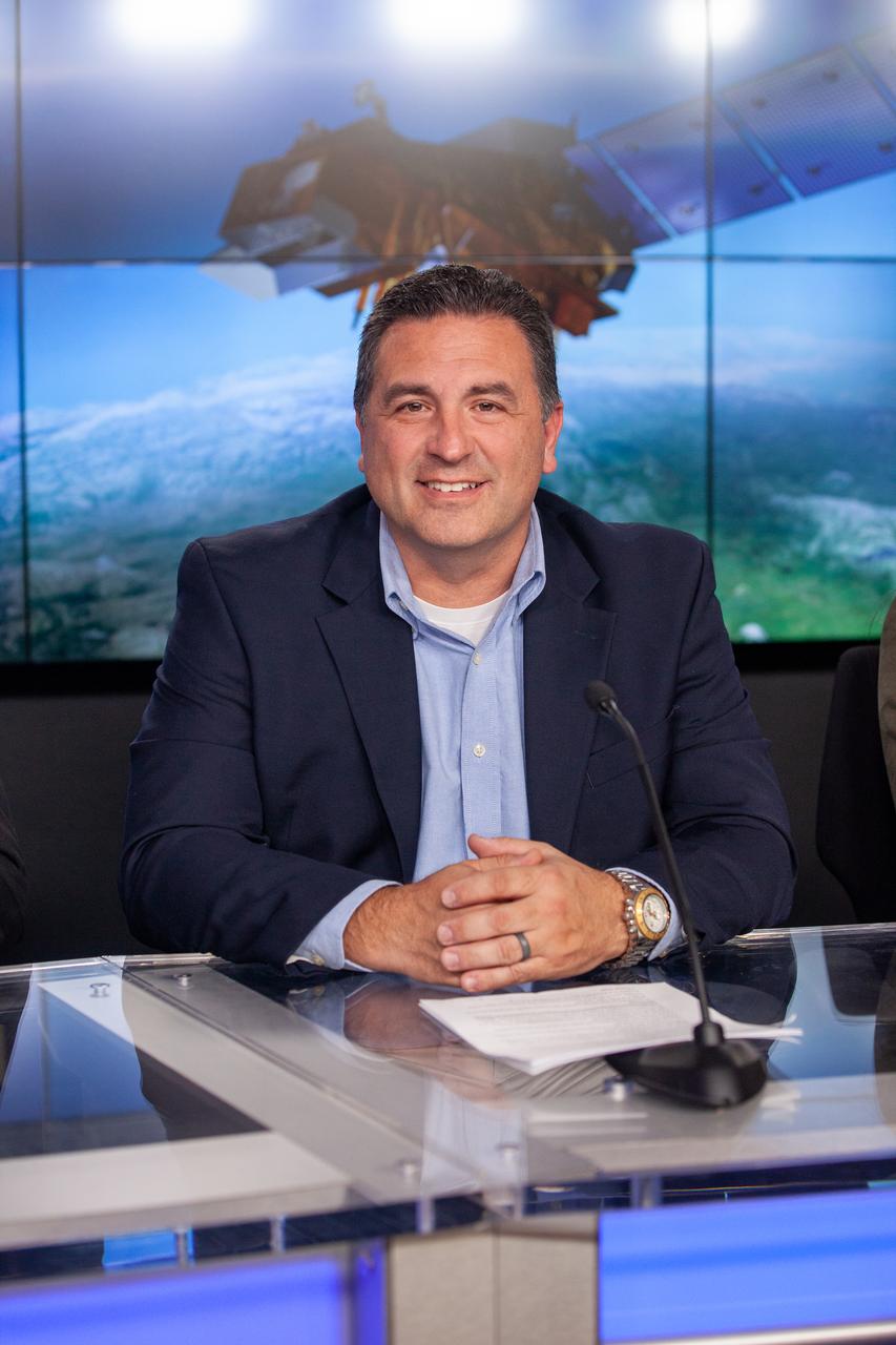 Gary Wentz, vice president, Government and Commercial Programs, ULA, participates in a prelaunch news conference for the National Oceanic and Atmospheric Administration’s (NOAA) Joint Polar Satellite System-2 (JPSS-2) and NASA Low-Earth Orbit Flight Test of an Inflatable Decelerator (LOFTID) technology demonstration at Vandenberg Space Force Base in California on Oct. 28, 2022. JPSS-2 is the third satellite in the polar satellite series and is expected to capture data to improve weather forecasts, helping scientists predict and prepare for extreme weather events and climate change. JPSS-2 is scheduled to launch at 2:25 a.m. PDT Tuesday, Nov. 1, on a United Launch Alliance (ULA) Atlas V 401 rocket from Space Launch Complex 3 at Vandenberg Space Force Base in California. Launching with JPSS-2 is NASA’s LOFTID technology demonstration. After JPSS-2 safely reaches orbit, LOFTID will follow a re-entry trajectory from low-Earth orbit to demonstrate the inflatable heat shield’s ability to slow down and survive re-entry. LOFTID is a partnership with ULA and is dedicated to the memory of Bernard Kutter, one of the company’s engineers who played a key role in developing the technology. LOFTID will demonstrate how the inflatable aeroshell, or heat shield, can slow down and survive re-entry in conditions relevant to many potential applications, whether landing humans on Mars, new missions to Venus and Titan, or returning heavier payloads and samples from low-Earth orbit.