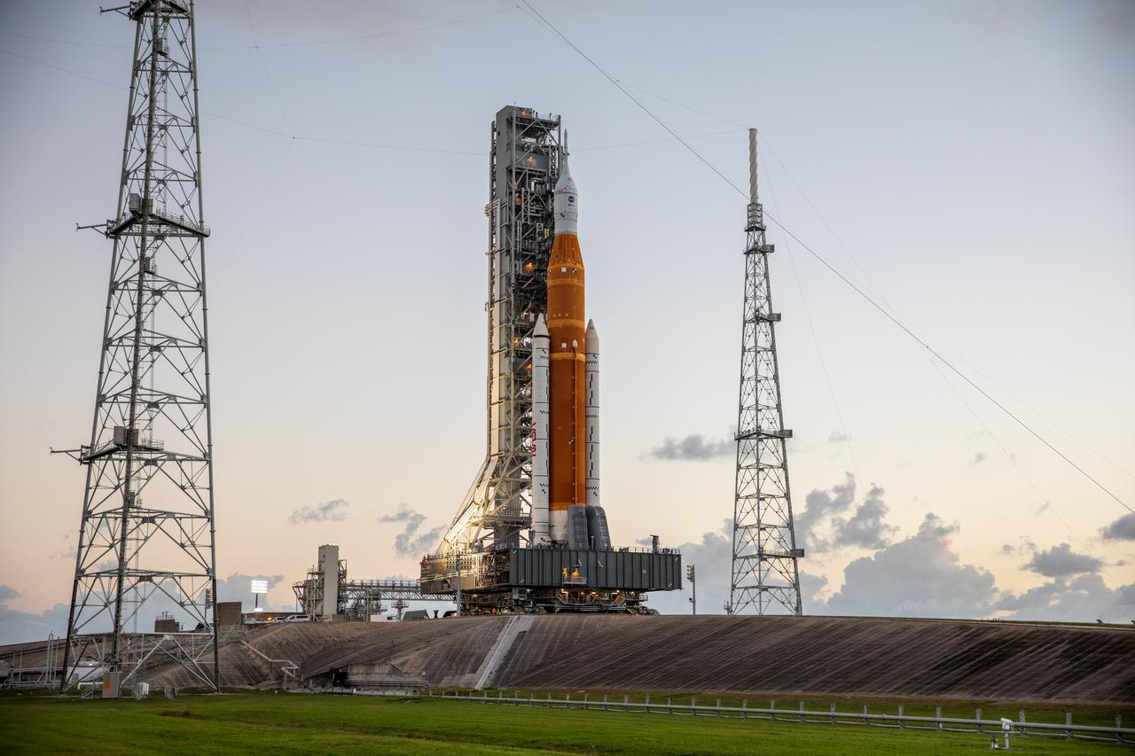Artemis I Rollout for Launch