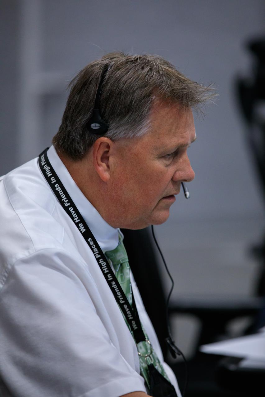 NASA Test Director Jeff Spaulding monitors launch countdown activities inside Firing Room 1 of the Launch Control Center at NASA’s Kennedy Space Center in Florida on Nov. 16, 2022. Liftoff of the agency’s Space Launch System and Orion spacecraft from Launch Complex 39B was at 1:47 a.m. EST. The first in a series of increasingly complex missions, Artemis I will provide a foundation for human deep space exploration and demonstrate our commitment and capability to extend human presence to the Moon and beyond. The primary goal of Artemis I is to thoroughly test the integrated systems before crewed missions by operating the spacecraft in a deep space environment, testing Orion’s heat shield, and recovering the crew module after reentry, descent, and splashdown.