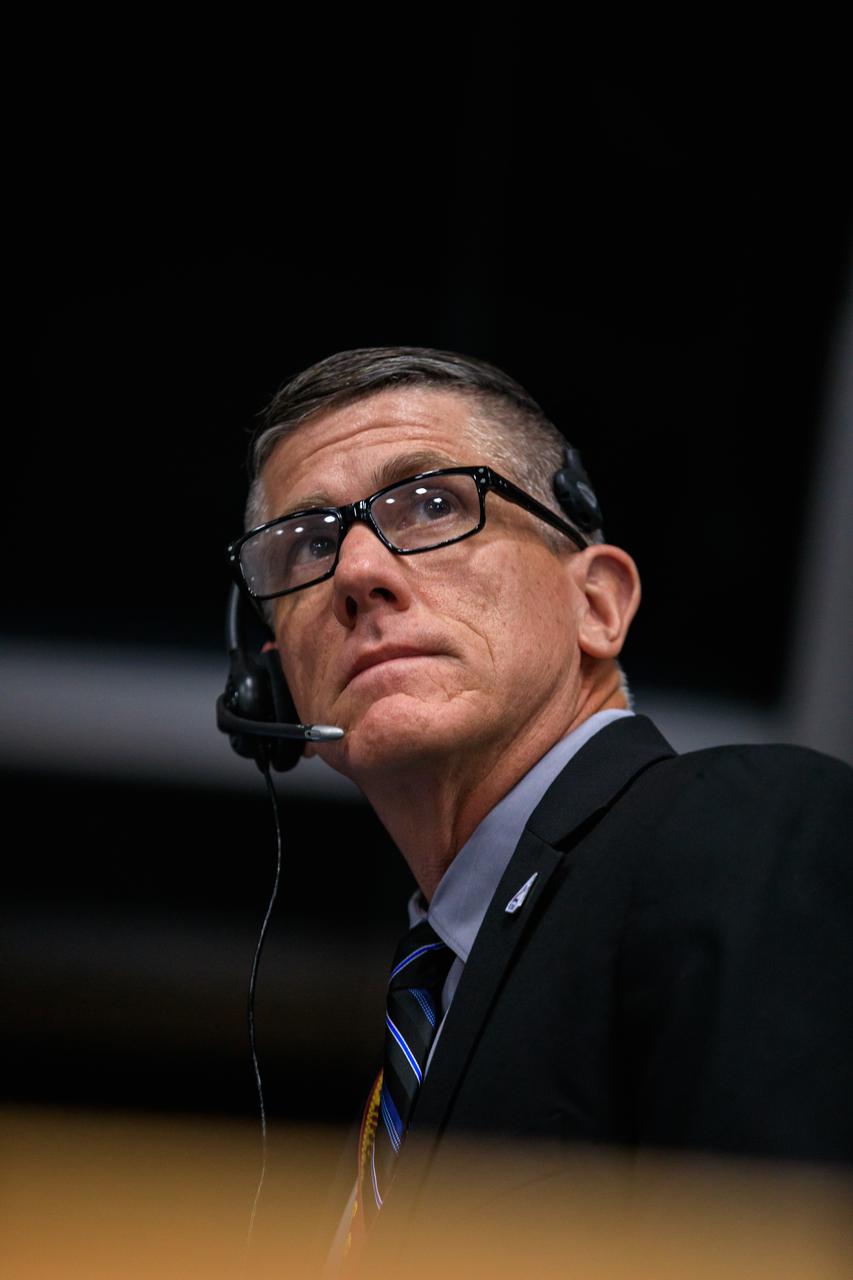 Artemis I Assistant Launch Director Jeremy Graeber monitors countdown activities inside Firing Room 1 of the Launch Control Center at NASA’s Kennedy Space Center in Florida on Nov. 16, 2022. Liftoff of the agency’s Space Launch System and Orion spacecraft from Launch Complex 39B was at 1:47 a.m. EST. The first in a series of increasingly complex missions, Artemis I will provide a foundation for human deep space exploration and demonstrate our commitment and capability to extend human presence to the Moon and beyond. The primary goal of Artemis I is to thoroughly test the integrated systems before crewed missions by operating the spacecraft in a deep space environment, testing Orion’s heat shield, and recovering the crew module after reentry, descent, and splashdown.