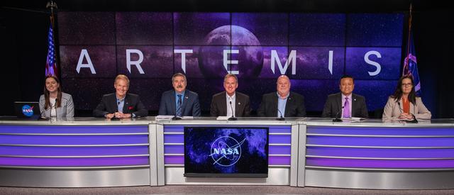 NASA image: Artemis I Post Launch News Conference
