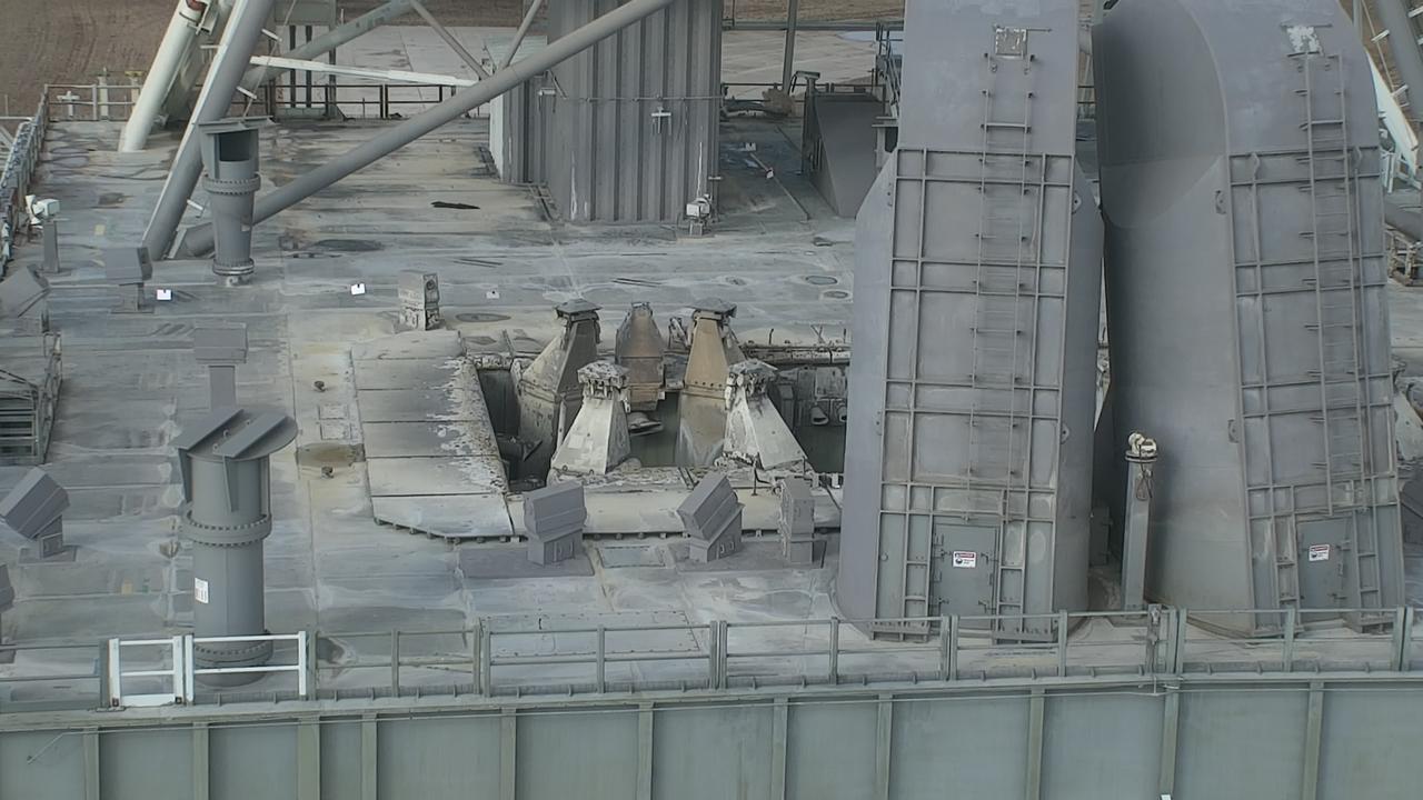 Following NASA’s successful Artemis I launch from Kennedy Space Center in Florida on Nov. 16, 2022, teams with the Exploration Ground Systems conducted a post-launch assessment for the ground systems, which began the day of launch and concluded Friday, Nov. 18. This enabled teams to inspect areas on the mobile launcher and identify specific damage and debris around the pad. Engineers have determined the overall mobile launcher and pad systems performed as designed during launch and are structurally sound.