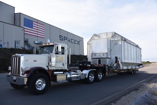 NASA image: SWOT Spacecraft Transport from Astrotech to SpaceX Facility