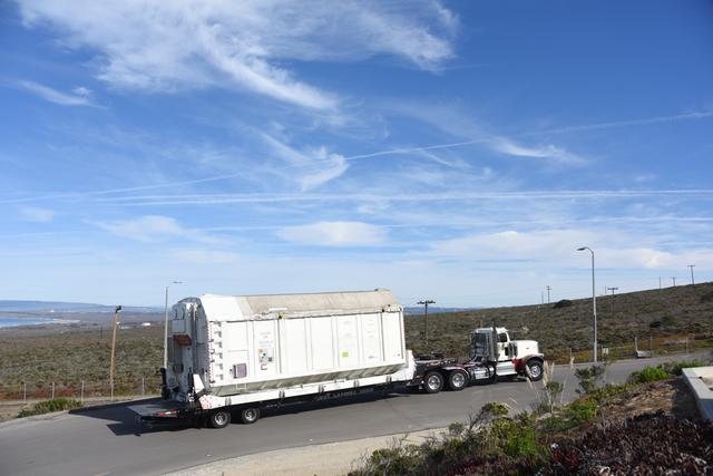 NASA image: SWOT Spacecraft Transport from Astrotech to SpaceX Facility