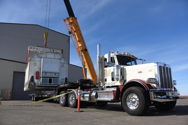 NASA image: SWOT Spacecraft Transport from Astrotech to SpaceX Facility