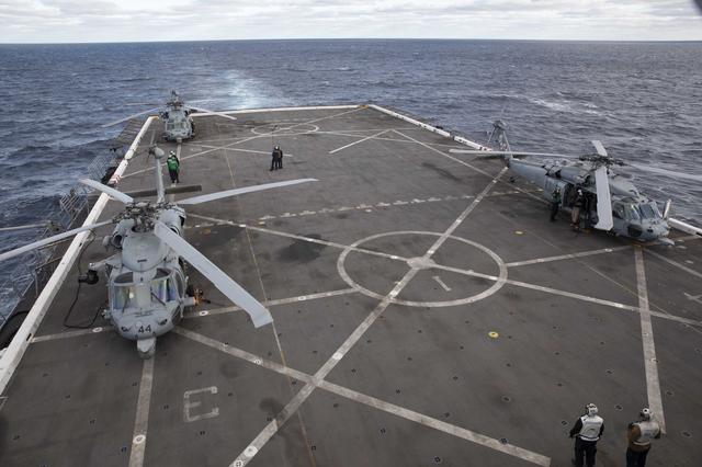 NASA image: Artemis I Orion Recovery - Helicopter Simulations