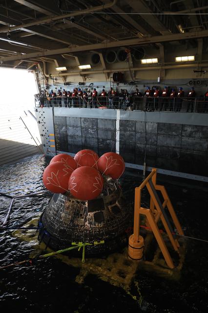 NASA image: Artemis I Orion Recovery Operations