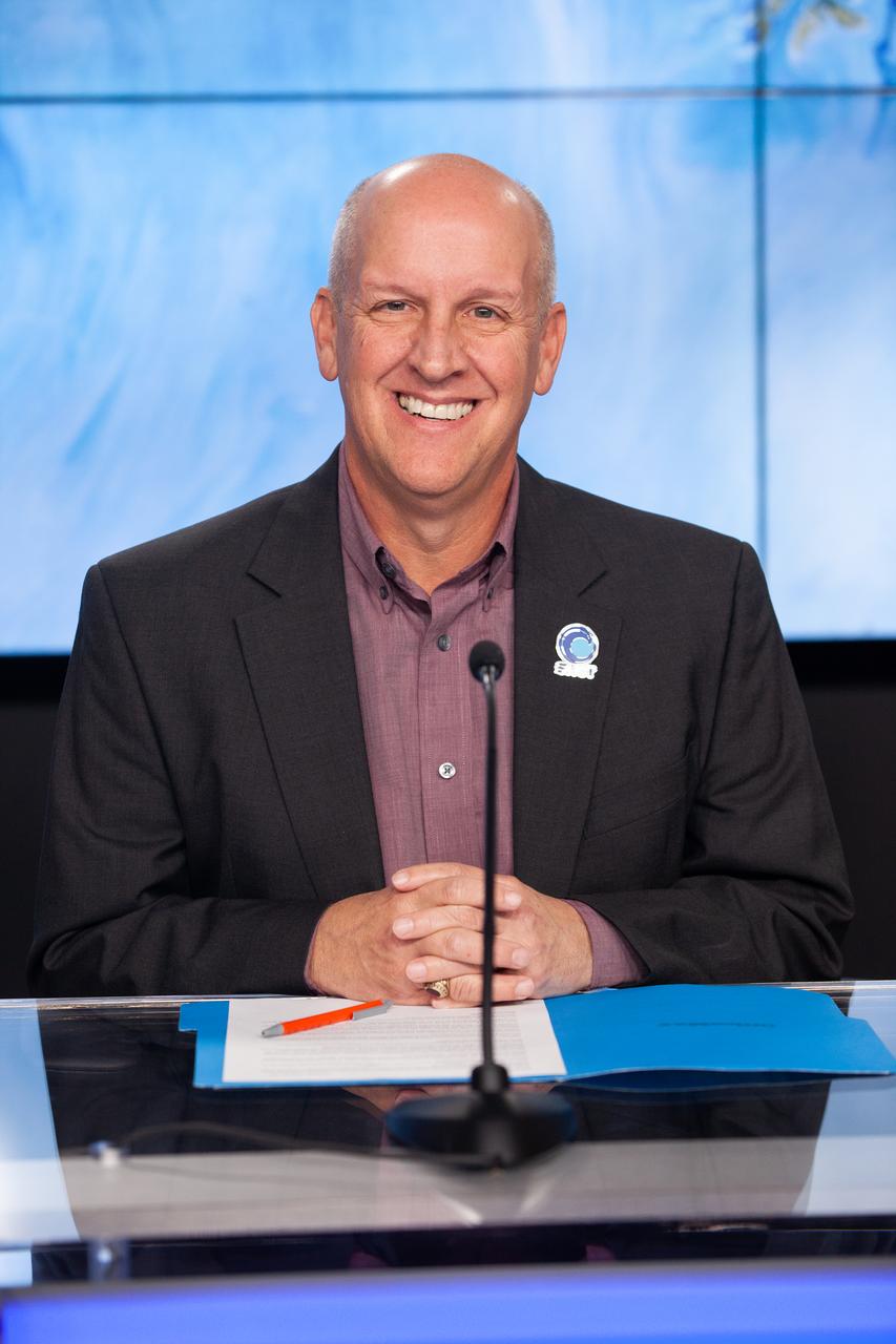 Tim Dunn, launch director, NASA’s Launch Services Program, participates in a prelaunch news conference held by NASA, SpaceX, and the French space agency Centre National d’Études Spatiales (CNES) for the Surface Water and Ocean Topography (SWOT) mission on Dec. 14, 2022, at Vandenberg Space Force Base in California. SWOT is scheduled to launch on a SpaceX Falcon 9 rocket from Space Launch Complex-4 East at Vandenberg on Dec. 15, 2022, at 3:46 a.m. PST. SWOT will be NASA’s first global survey of nearly all water on Earth’s surface. Scientists plan to use its observations to better understand the global water cycle, furnish insight into the ocean’s role in how climate change unfolds, and provide a global inventory of water resources. The SWOT mission is a collaborative effort between NASA and CNES with contributions from the Canadian Space Agency and the UK Space Agency. NASA’s Launch Services Program, based at the agency’s Kennedy Space Center in Florida, is managing the launch service.