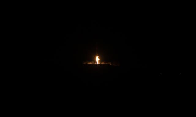 NASA image: NASA/SpaceX SWOT - First Stage Booster Landing
