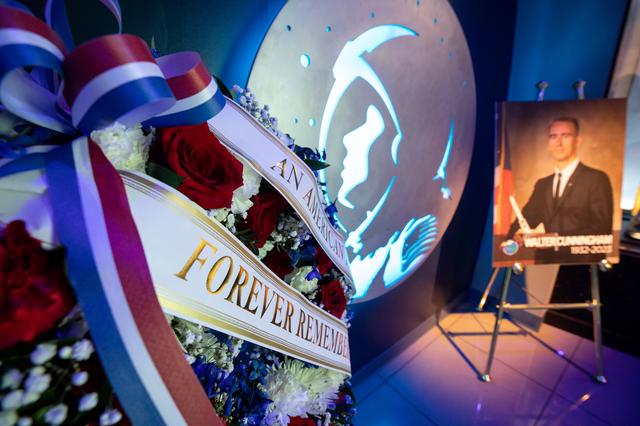 NASA image: Memorial Ceremony for Walter Cunningham