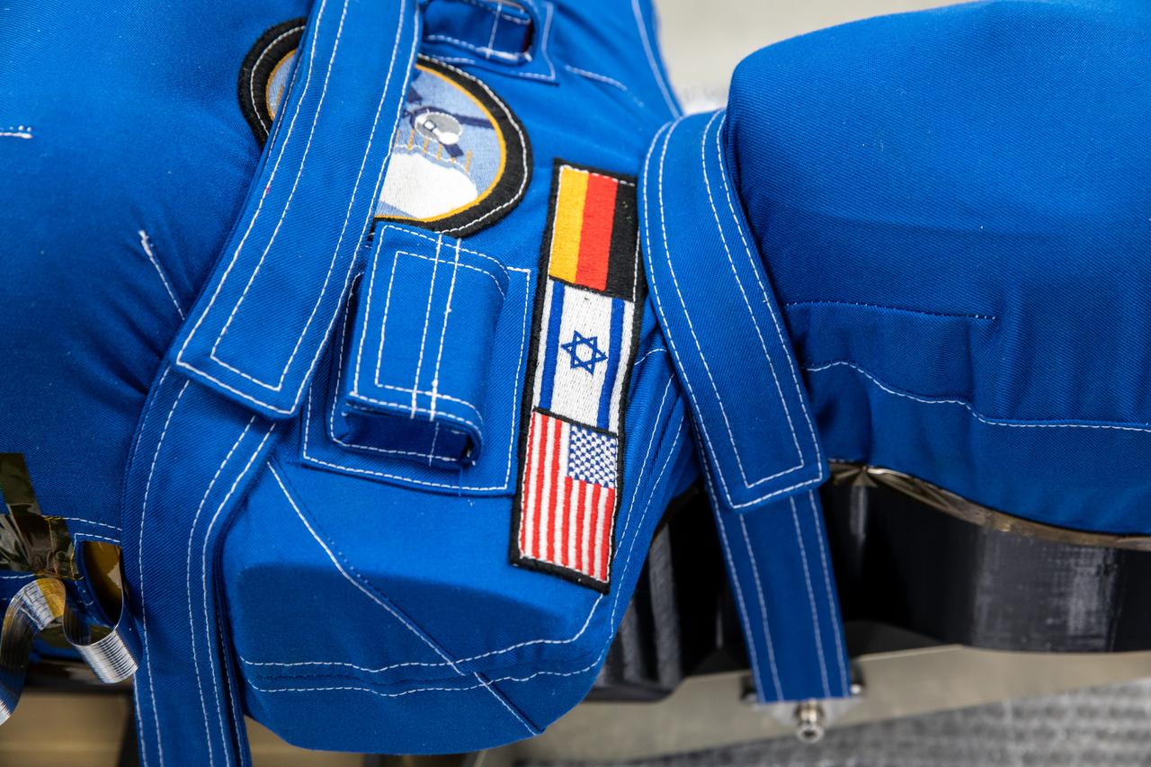 After a 25-day flight inside the Artemis I Orion crew module beyond the Moon and back, Helga, one of two identical phantom torsos, is shown without a radiation detection vest while undergoing post-flight payload inspections inside the Space Station Processing Facility at Kennedy Space Center in Florida on Jan. 11, 2023. The detectors will be removed at Kennedy and the torsos will return to teams at the German Space Agency for further analysis. As part of the Matroshka AstroRad Radiation Experiment (MARE) investigation, two female manikins – Helga and Zohar – were equipped with radiation detectors, while Zohar also wore a radiation protection vest, to determine the radiation risk during the Artemis I mission and potentially reduce exposure during future missions with astronauts. Artemis I Orion launched atop the Space Launch System (SLS) rocket from Kennedy’s Launch Complex 39B on Nov. 16, 2022, at 1:47 a.m. EST. During the flight, Orion flew farther than any spacecraft built for humans has ever flown, paving the way for human deep space exploration and demonstrating NASA’s commitment and capability to extend human presence to the Moon and beyond. The primary goal of Artemis I was to thoroughly test the SLS and Orion spacecraft’s integrated systems before crewed missions. Under Artemis, NASA aims to land the first woman and first person of color on the Moon and establish sustainable lunar exploration.