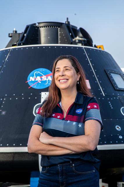 NASA image: Artemis II CMTA Turn Basin Testing - Environmental Portrait - Liliana Villarreal