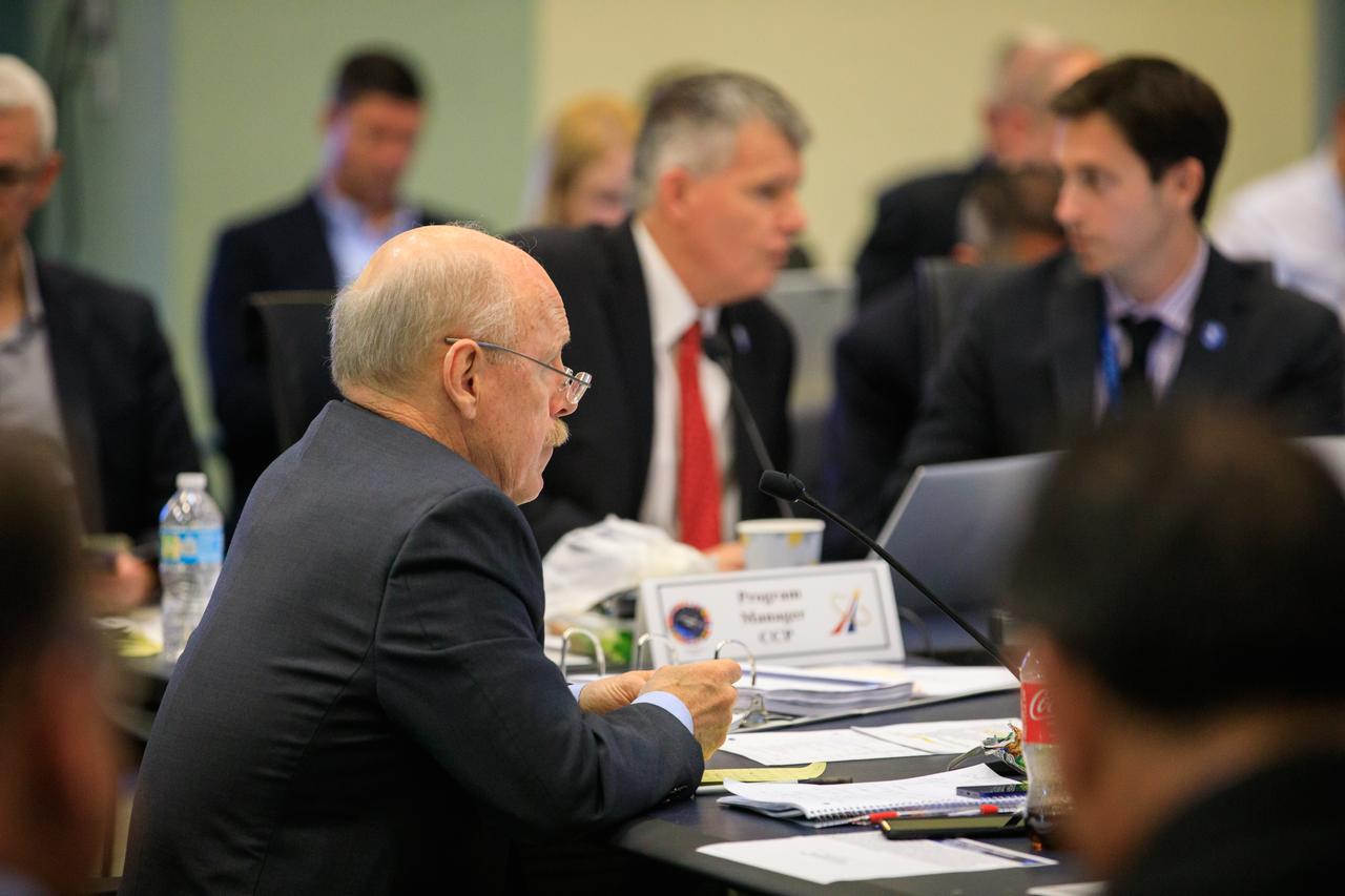 Mission managers with NASA, SpaceX, and international partners gather to complete a Flight Readiness Review on Feb. 21, 2023, for NASA’s SpaceX Crew-6 mission to the International Space Station. NASA astronauts Stephen Bowen, spacecraft commander, and Warren “Woody” Hoburg, pilot, along with mission specialists Sultan Alneyadi, UAE (United Arab Emirates) astronaut, and Andrei Fedyaev, Roscosmos cosmonaut, are slated to launch to the space station at 1:45 a.m. EST on Feb. 27 from Launch Complex 39A on the Dragon spacecraft Endeavour atop the Falcon 9 rocket. Crew-6 is the sixth crew rotation mission with SpaceX to the station, and the seventh flight of Dragon with people as part of the agency’s Commercial Crew Program.