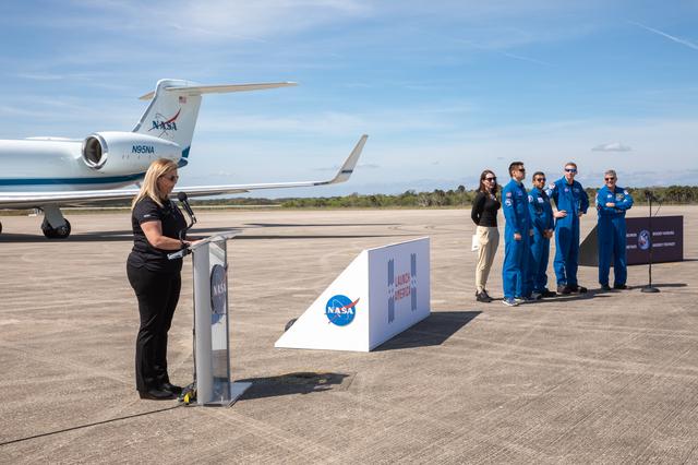 NASA image: NASA/SpaceX Crew-6 Astronauts Arrival