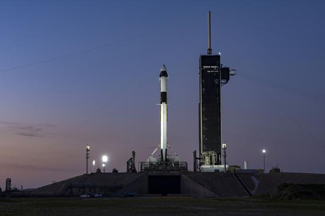 NASA/SpaceX Crew-6 Rollout for Launch