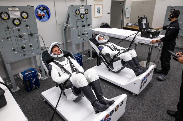 NASA image: NASA’s SpaceX Crew-6 Launch - Astronauts Suit-Up and Walkout a