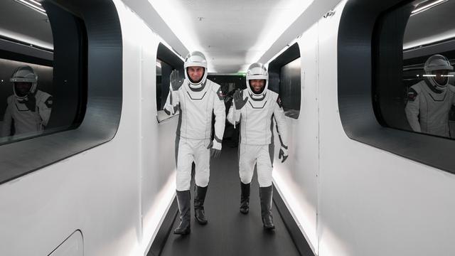 NASA image: NASA’s SpaceX Crew-6 Launch - Astronauts Ingress at LC-39A